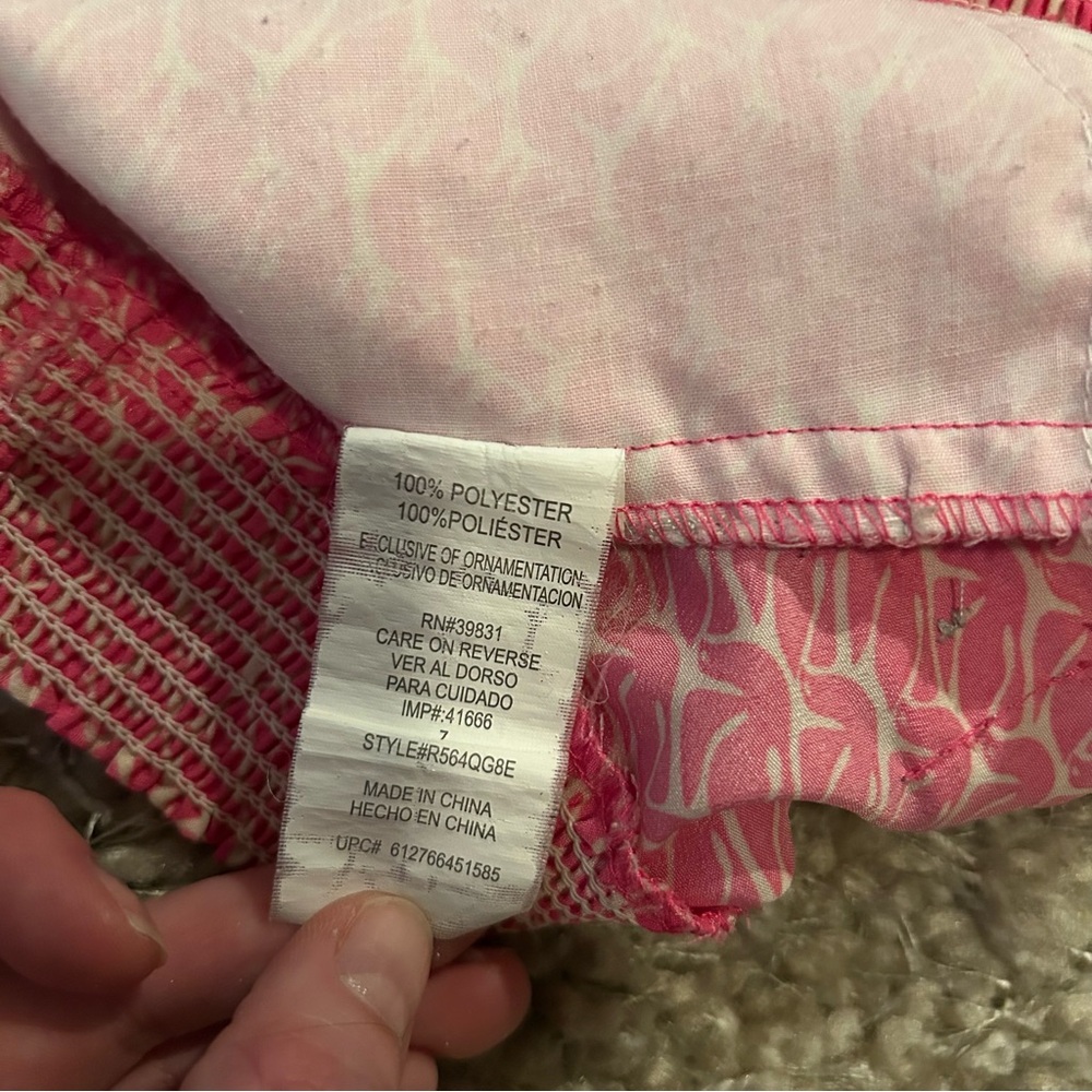 Pink Patterned Shorts - Picture 7 of 8
